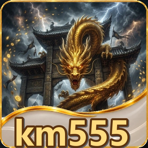 Tampilan menu katalog game km555 di Android